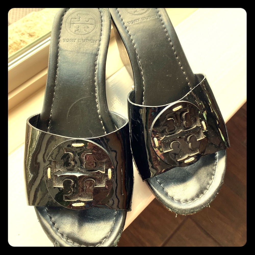 Tory Burch Wooden Wedge